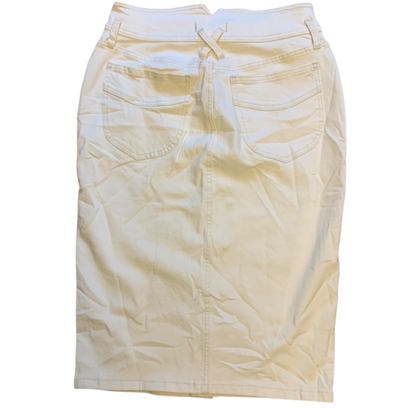 Madewell Denim Skirt Vintage Canvas Wash  size 10 - Picture 6 of 8